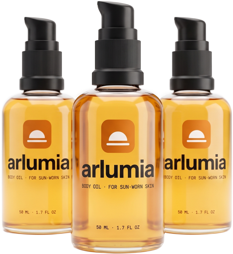 Three bottles of Arlumia
