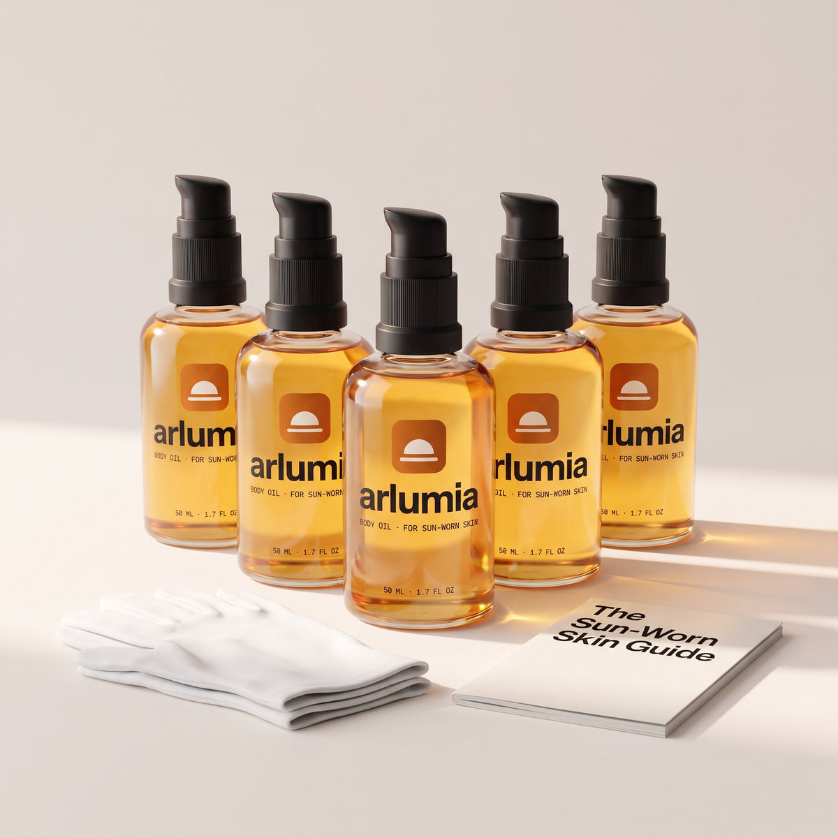 Arlumia 5-bottle bundle with gifts